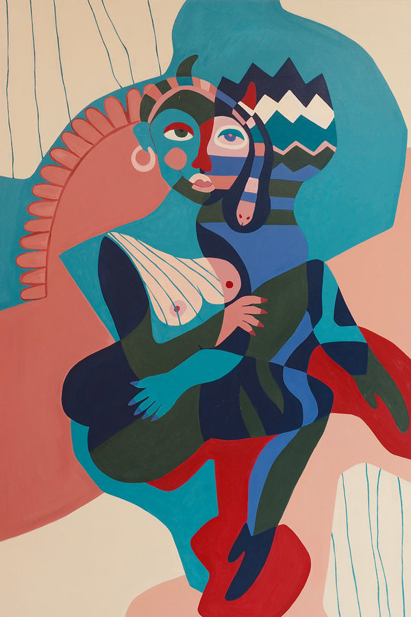 Delusion, abstract & experimental by Pooneh Nik