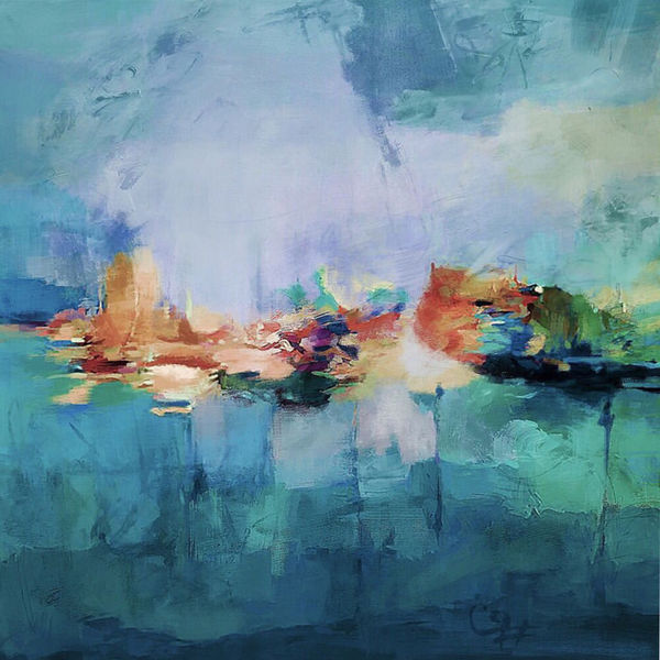 Island, abstract & experimental by Pooneh Nik