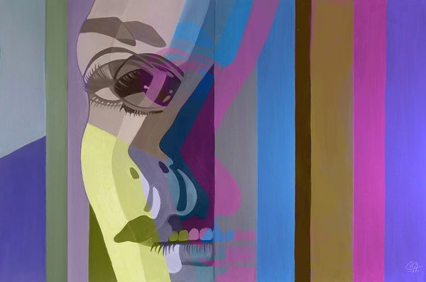 Reflection, abstract & experimental by Pooneh Nik