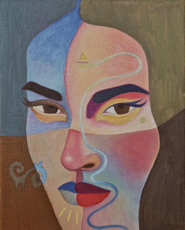The Enigma, abstract & experimental by Pooneh Nik