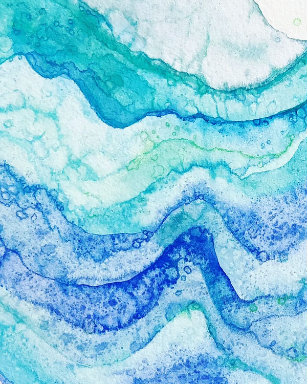 Tide, abstract & experimental by Pooneh Nik