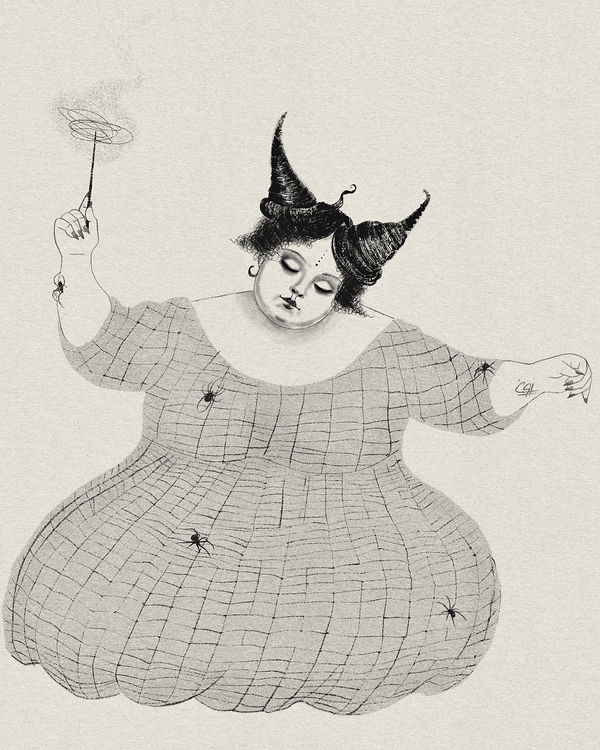 Mischief, gothic & dark whimsy by Pooneh Nik