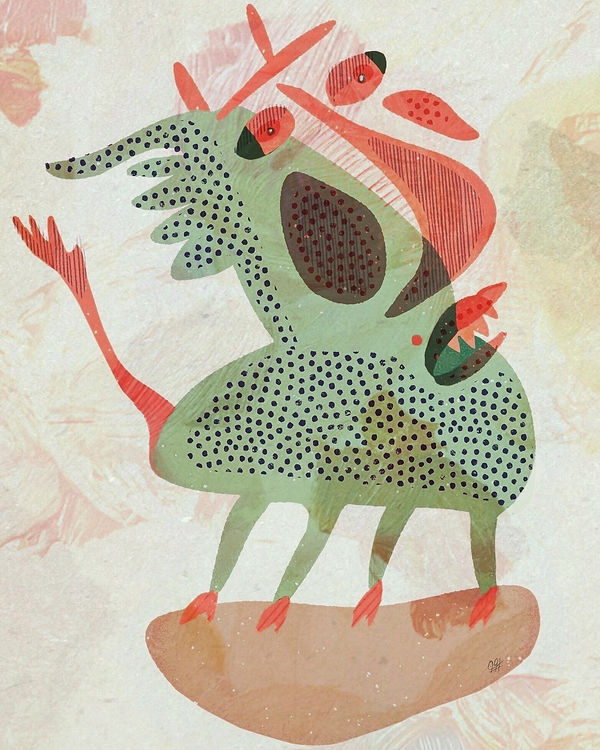The Impossible Animal, gothic & dark whimsy by Pooneh Nik