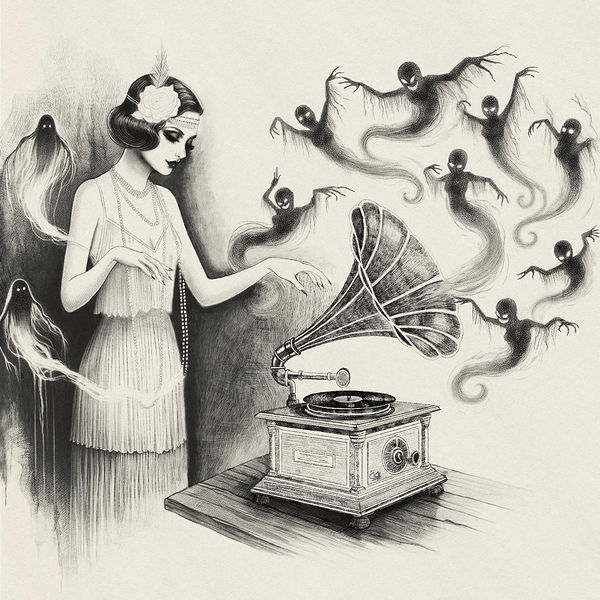 Vinyl Voodoo, gothic & dark whimsy by Pooneh Nik