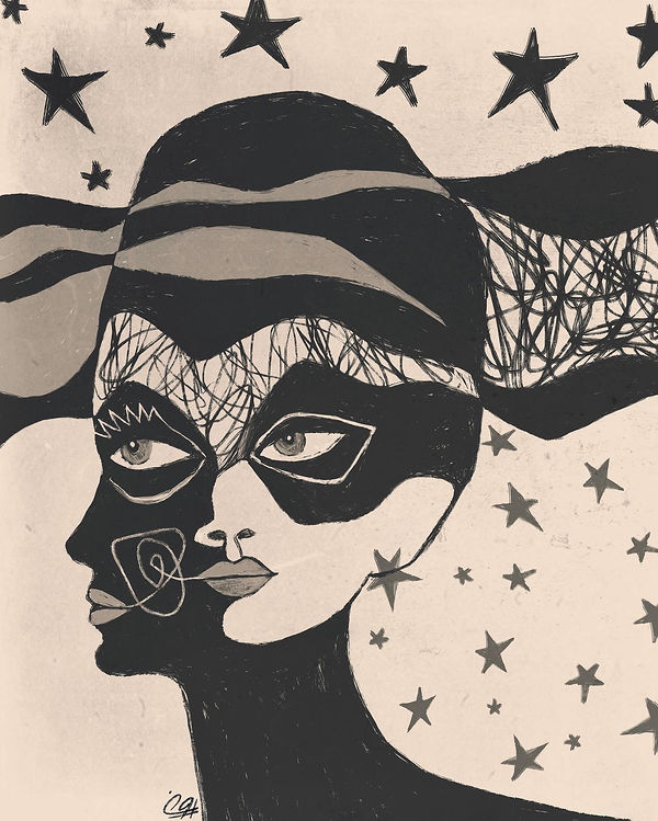 Eclipse, masks & duality by Pooneh Nik