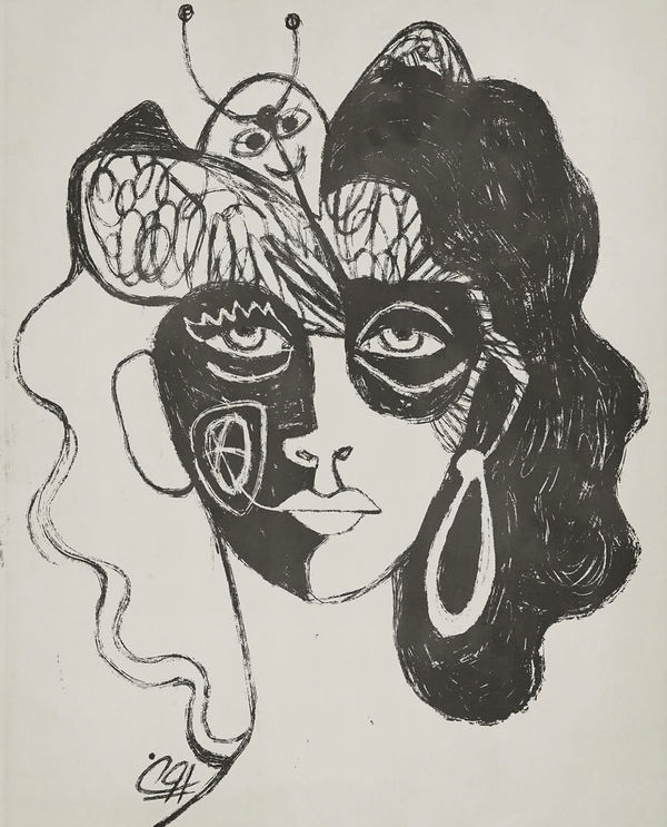 Psyche, masks & duality by Pooneh Nik