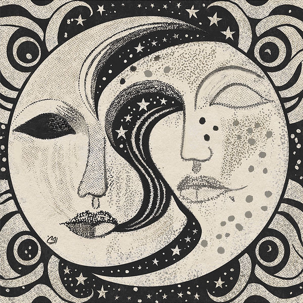 Celestial Duality, myth & fantasy by Pooneh Nik