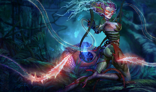 Crystal Zyra, myth & fantasy by Pooneh Nik
