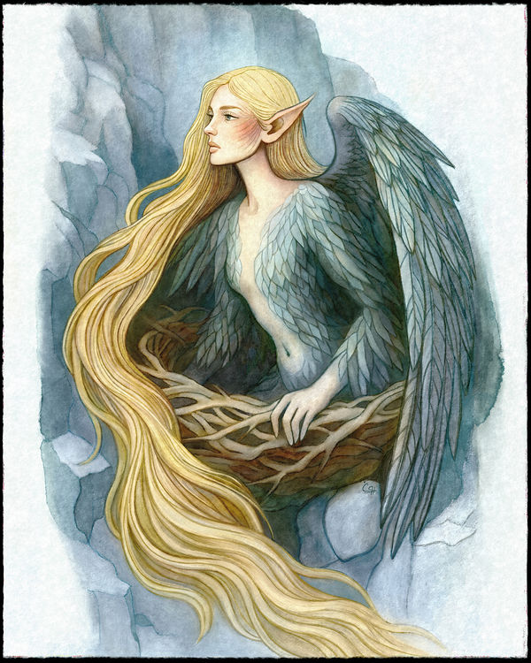 Elowen Skynest, myth & fantasy by Pooneh Nik