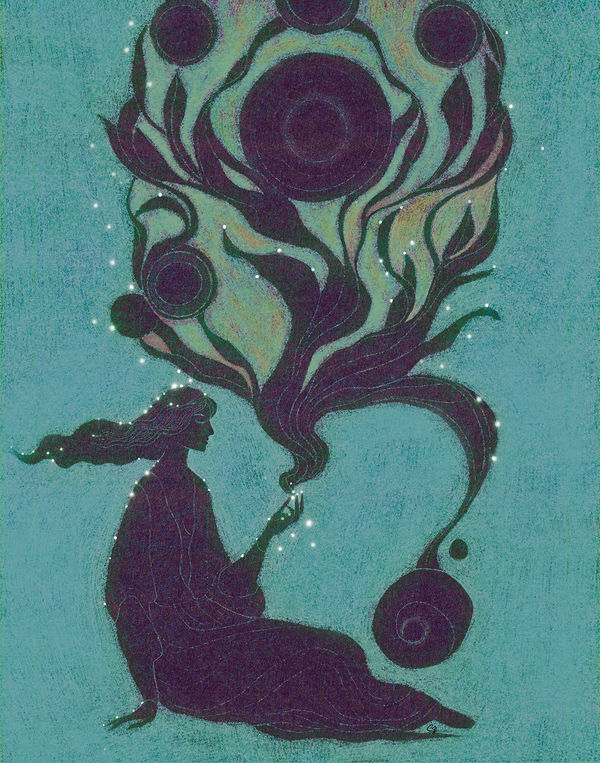 Enigma, myth & fantasy by Pooneh Nik