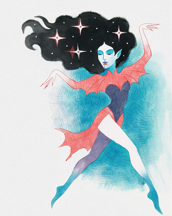 Oops, I Bit Again, myth & fantasy by Pooneh Nik