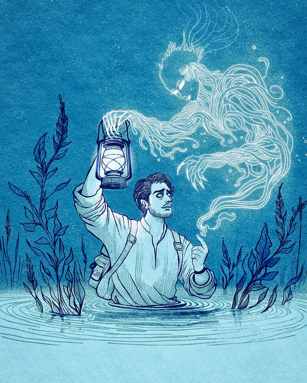 The Encounter, myth & fantasy by Pooneh Nik