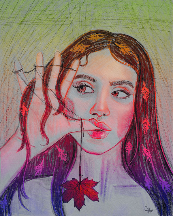 Autumn Leaves, portraits by Pooneh Nik