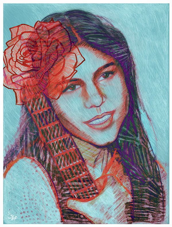 For Mona, portraits by Pooneh Nik