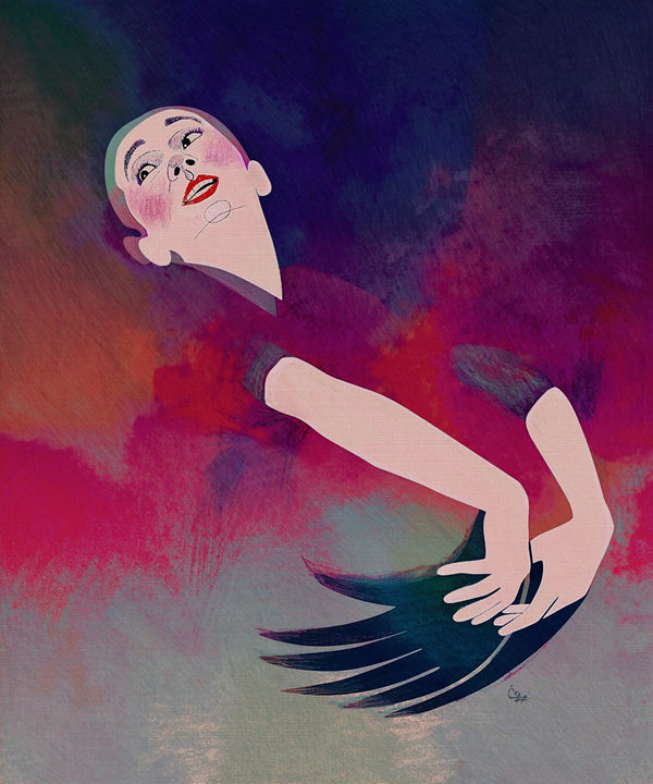 Pina Bausch, portraits by Pooneh Nik