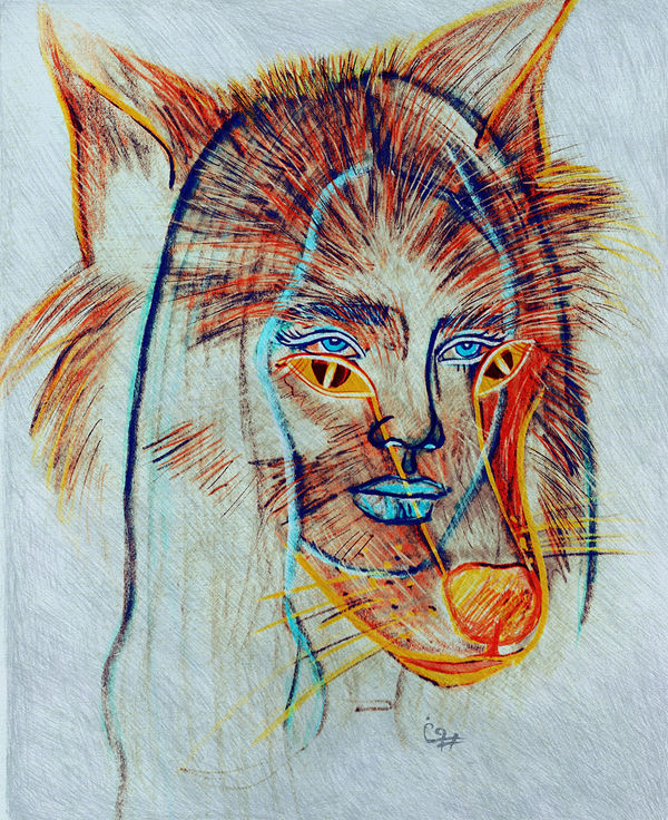 She’s a goddess, a warrior, women & nature by Pooneh Nik