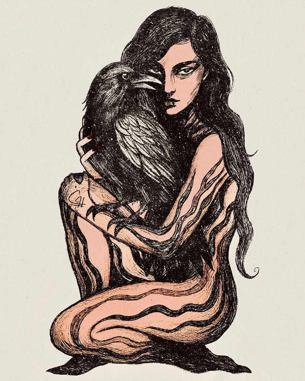 The One Who Listens, women & nature by Pooneh Nik