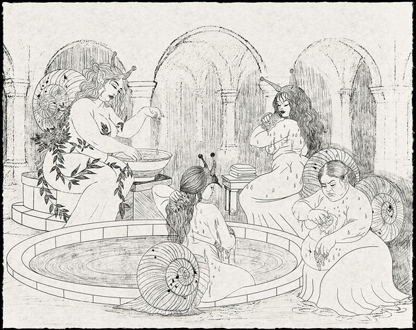 The women’s bath of snails, women & the body by Pooneh Nik